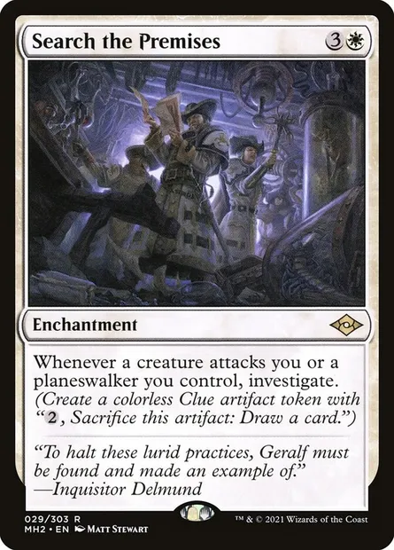 Search the Premises, Magic card MH2 29 — Modern Horizons 2 set