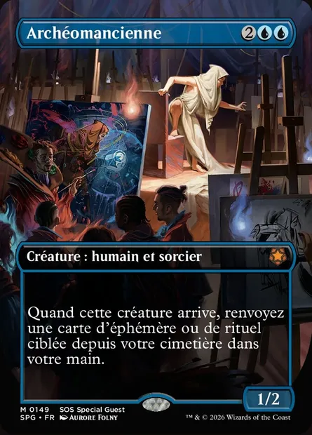 Archéomancienne, carte Magic SPG 149 — extension Special Guests