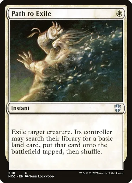 Path to Exile, Magic card NCC 208 — New Capenna Commander set