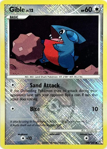 Griknot, carte Pokémon LGP 106-2 — extension League Promos