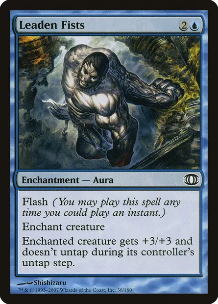 Leaden Fists, Magic card FUT 38 — Future Sight set