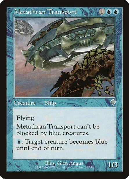 Metathran Transport, Magic card INV 62 — Invasion set