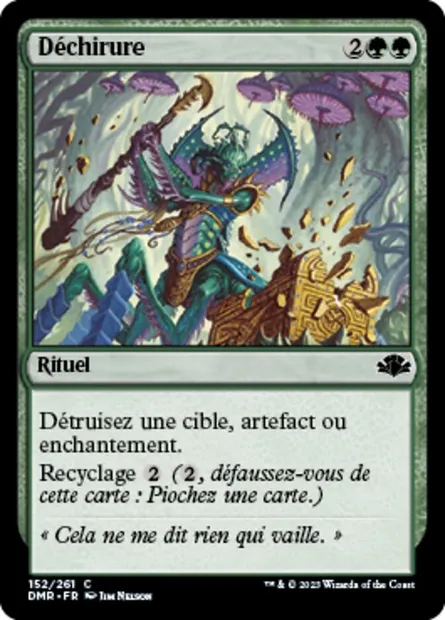 Déchirure, carte Magic DMR 152 — extension Dominaria Remastered