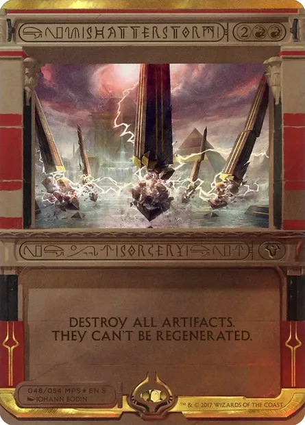 Shatterstorm, Magic card MP2 48 — Amonkhet Invocations set
