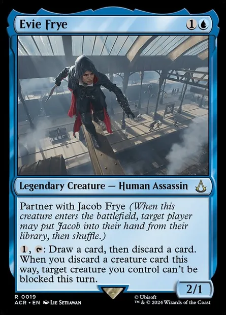 Evie Frye, Magic card ACR 19 — Assassin's Creed set
