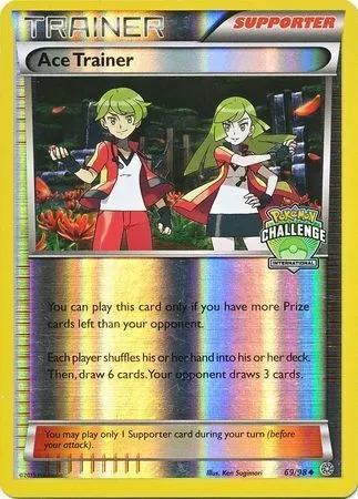 Ace Trainer, Pokémon card LGP 069i — League Promos set