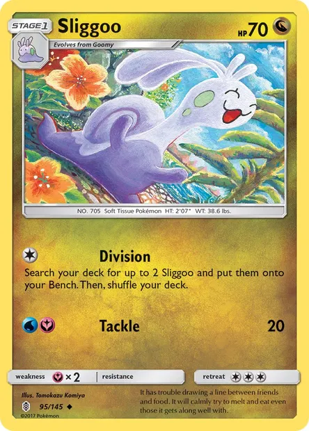 Sliggoo, Pokémon card GRI 95 — Guardians Rising set