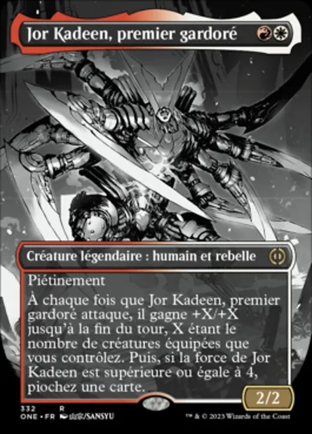 Jor Kadeen, premier gardoré, carte Magic ONE 332 — extension Tous Phyrexians