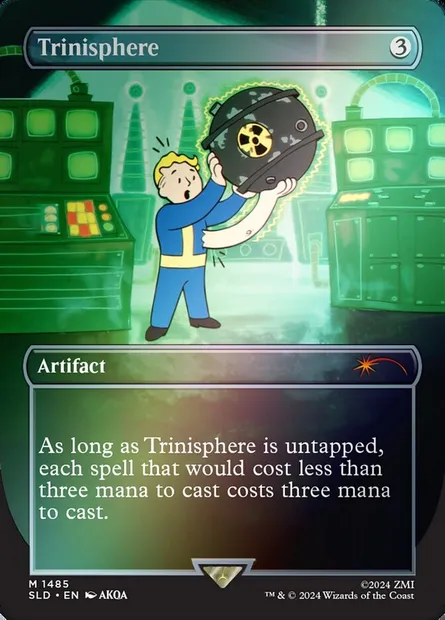 Trinisphere, Magic card SLD 1485★ — Secret Lair Drop set