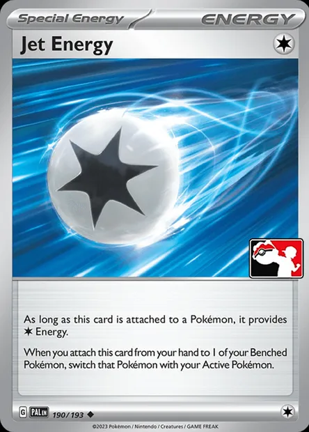 Énergie Propulsion, carte Pokémon PPS 190-2 — extension Play! Pokémon Prize Pack Series