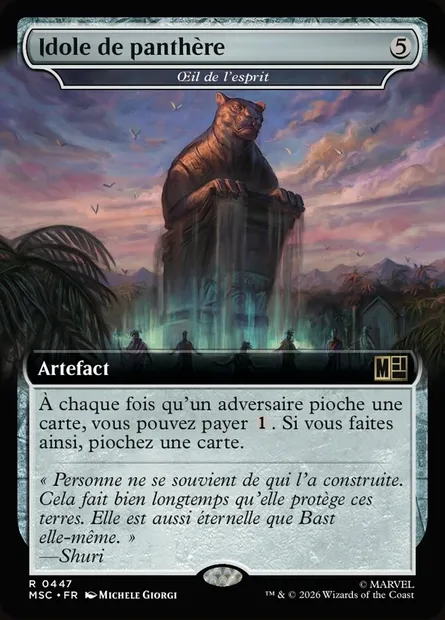 Œil de l'esprit, carte Magic MSC 447 — extension Marvel Super Heroes Commander
