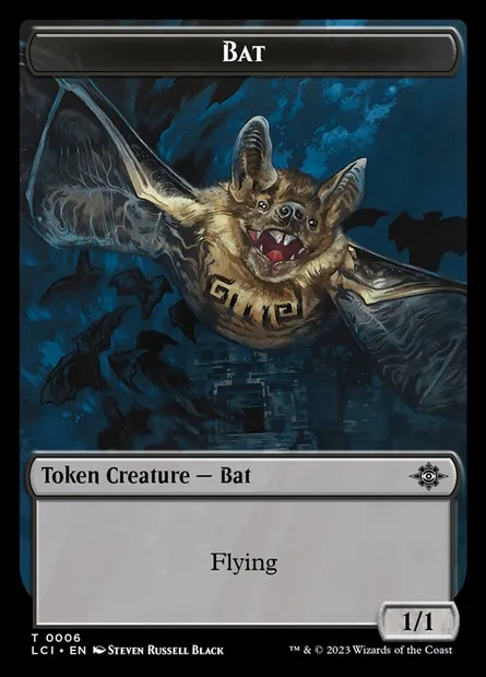 Bat, carte Magic TLCI 6 — extension The Lost Caverns of Ixalan Tokens