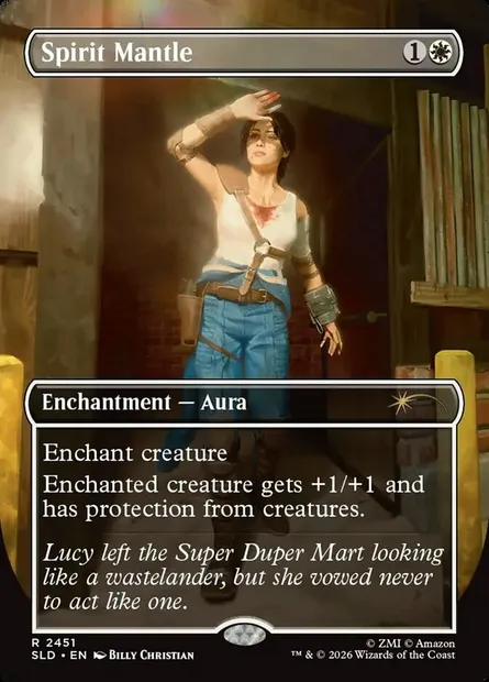 Spirit Mantle, Magic card SLD 2451 — Secret Lair Drop set