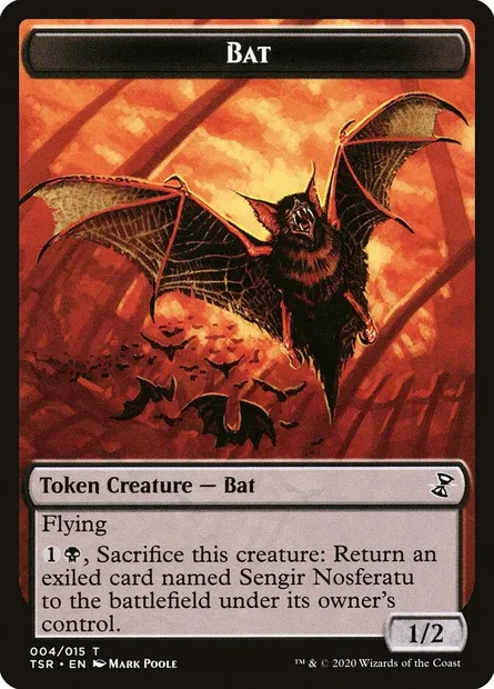 Bat, carte Magic TTSR 4 — extension Time Spiral Remastered Tokens