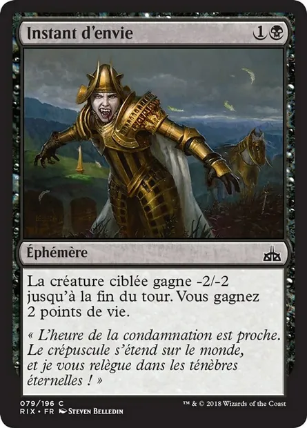 Instant d'envie, carte Magic RIX 79 — extension Les combattants d'Ixalan