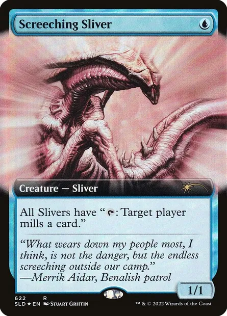 Screeching Sliver, Magic card SLD 622 — Secret Lair Drop set