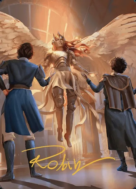 Demand Answers // Demand Answers, Magic card AMKM 31 — Murders at Karlov Manor Art Series set