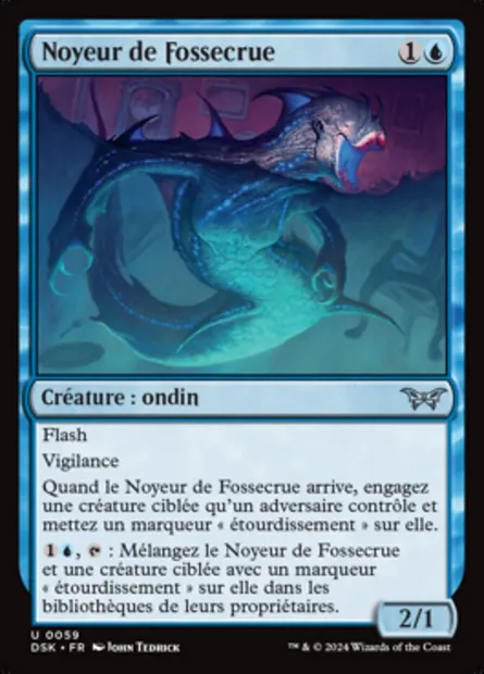 Noyeur de Fossecrue, carte Magic DSK 59 — extension Duskmourn: House of Horror