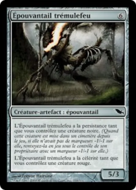 Épouvantail trémulefeu, carte Magic SHM 259 — extension Sombrelande