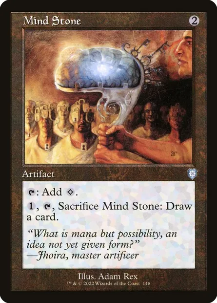 Mind Stone, Magic card BRC 148 — The Brothers' War Commander set