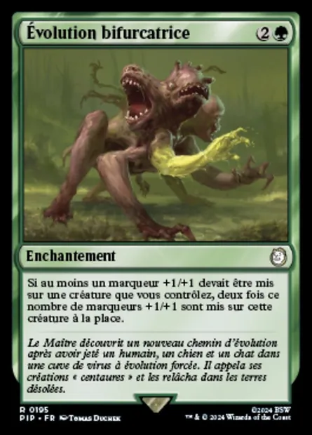 Évolution bifurcatrice, carte Magic PIP 195 — extension Fallout