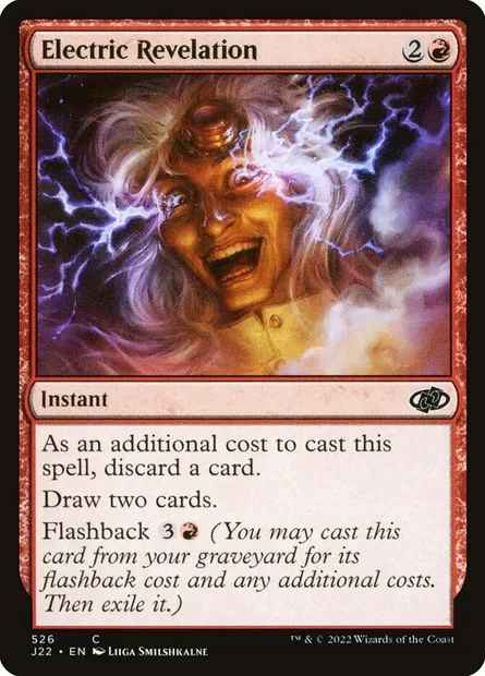 Electric Revelation, Magic card J22 526 — Jumpstart 2022 set