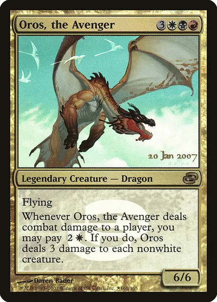 Oros, the Avenger, Magic card PPLC 161★ — Planar Chaos Promos set