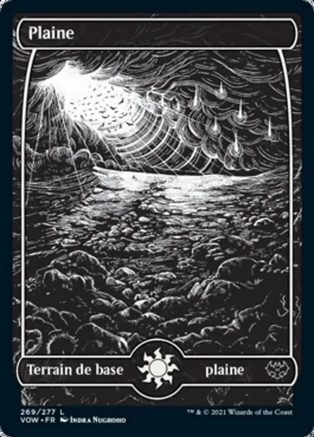 Plaine, carte Magic VOW 269 — extension Innistrad : noce écarlate