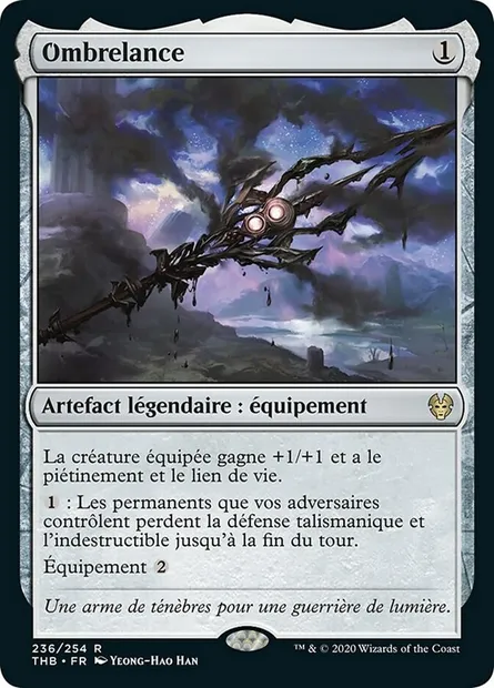 Ombrelance, carte Magic THB 236 — extension Theros Beyond Death
