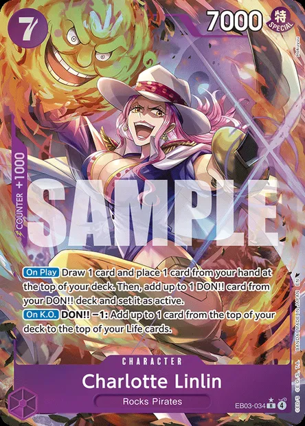 Charlotte Linlin, One Piece card EB03-034 — ONE PIECE HEROINES EDITION set