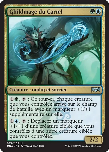 Ghildmage du Cartel, carte Magic RNA 163 — extension L'allégeance de Ravnica