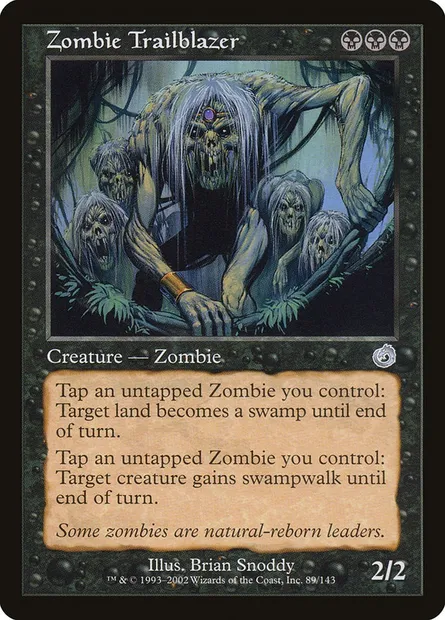Zombie Trailblazer, Magic card TOR 89 — Torment set