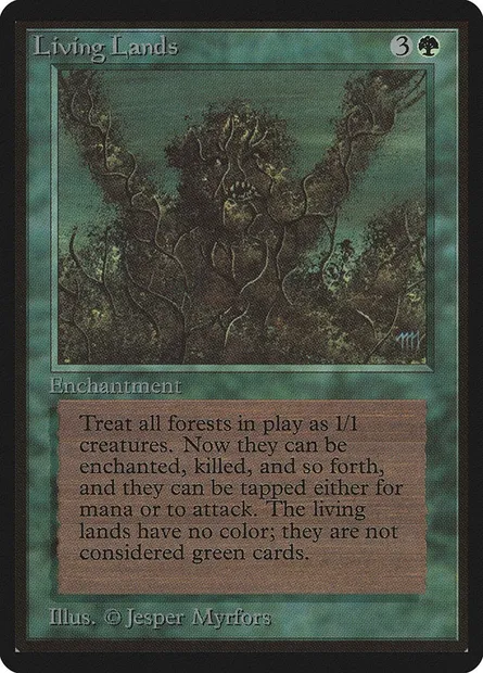 Living Lands, Magic card LEB 210 — Limited Edition Beta set