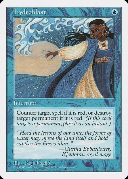 Hydrosalve, carte Magic 5ED 94 — extension Cinquième Edition