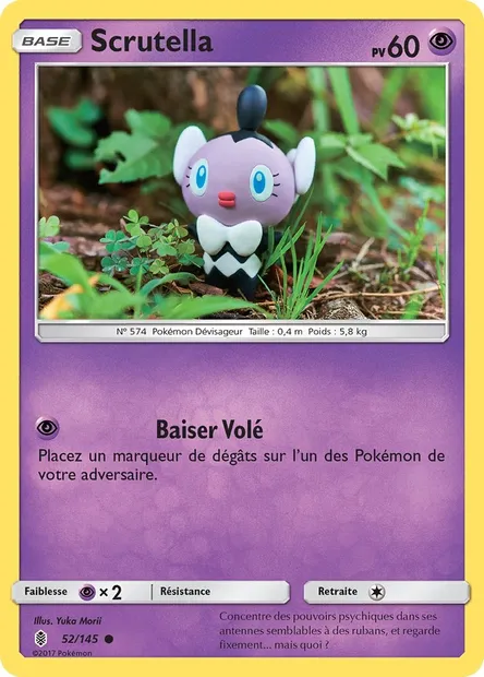 Scrutella, carte Pokémon GRI 52 — extension Gardiens Ascendants