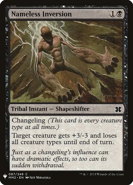 Inversion sans nom, carte Magic PLST MM2-87 — extension The List