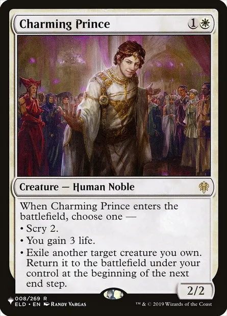 Prince charmant, carte Magic PLST ELD-8 — extension The List