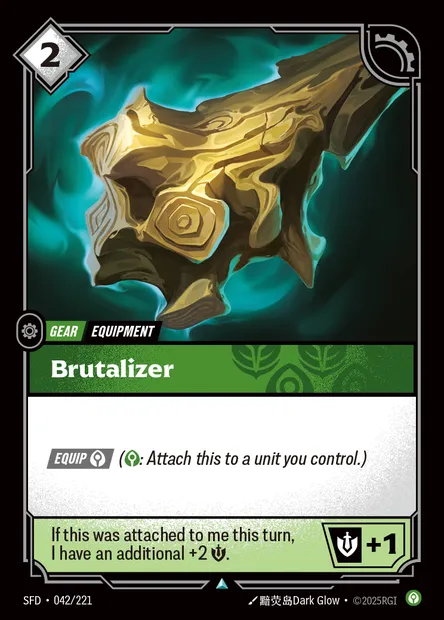 Brutalizer, Riftbound card SFD 042 — Spiritforged set