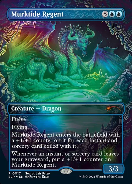 Murktide Regent, Magic card SLP 17 — Secret Lair Promo set