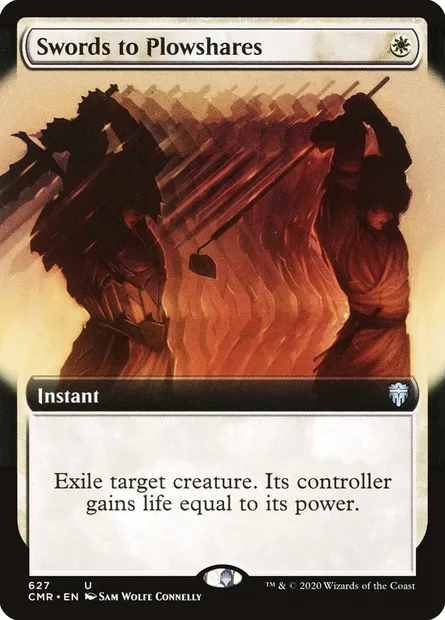 Swords to Plowshares, Magic card CMR 627 — Commander Legends set