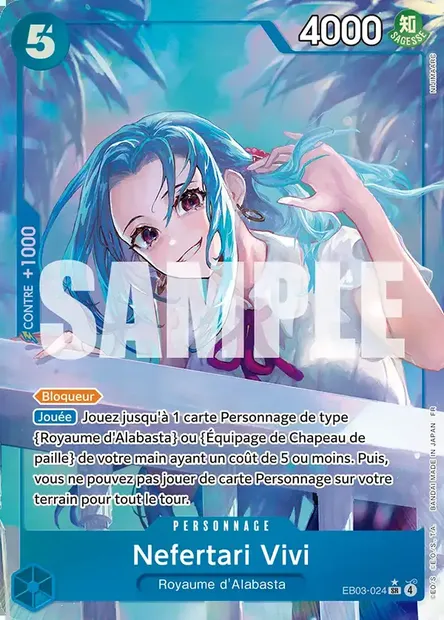 Nefertari Vivi, carte One Piece EB03-024 — extension ONE PIECE HEROINES EDITION