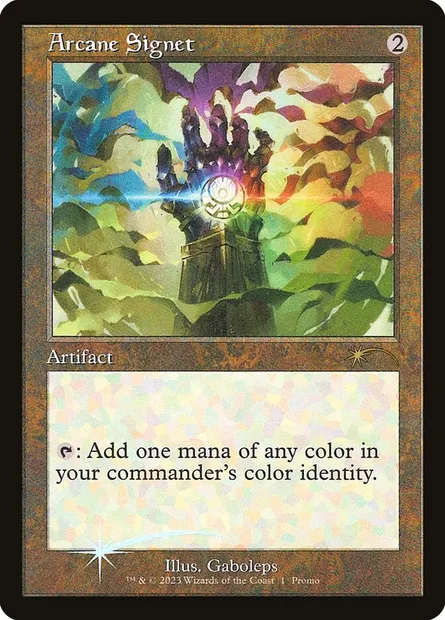 Arcane Signet, Magic card P30M 1P — 30th Anniversary Misc Promos set