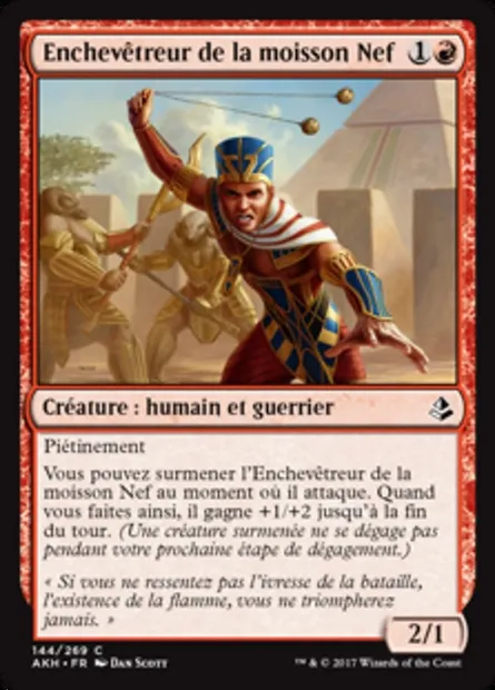 Enchevêtreur de la moisson Nef, carte Magic AKH 144 — extension Amonkhet