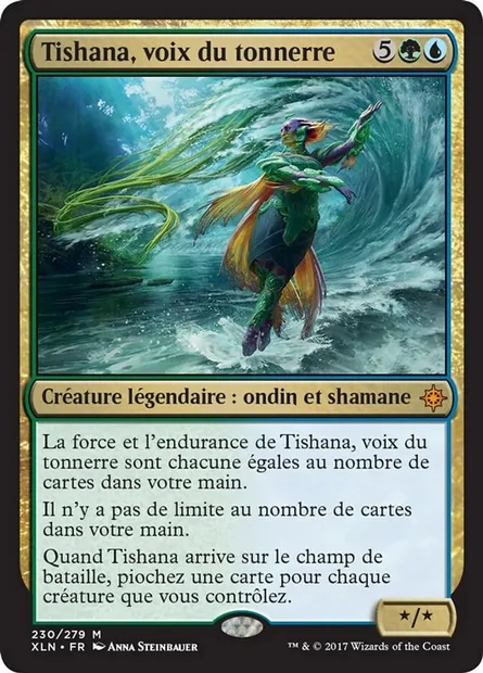 Tishana, voix du tonnerre, carte Magic XLN 230 — extension Ixalan