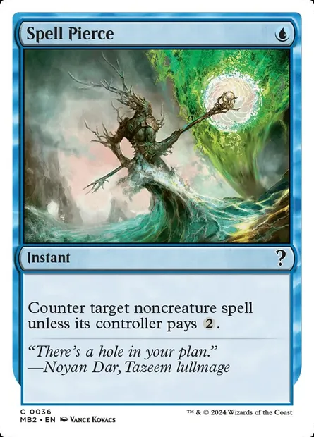 Spell Pierce, Magic card MB2 36 — Mystery Booster 2 set