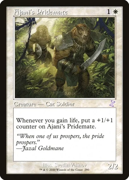 Ajani's Pridemate, Magic card TSR 290 — Time Spiral Remastered set