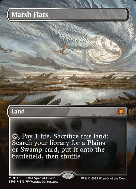 Marsh Flats, Magic card SPG 115 — Special Guests set
