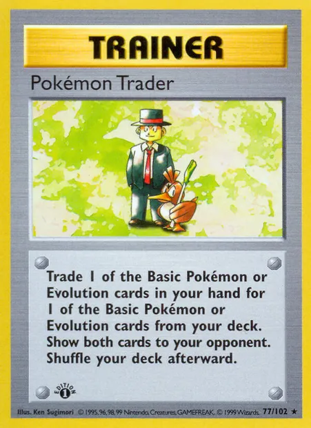 Pokémon Trader, Pokémon card BS 77 — Base Set set