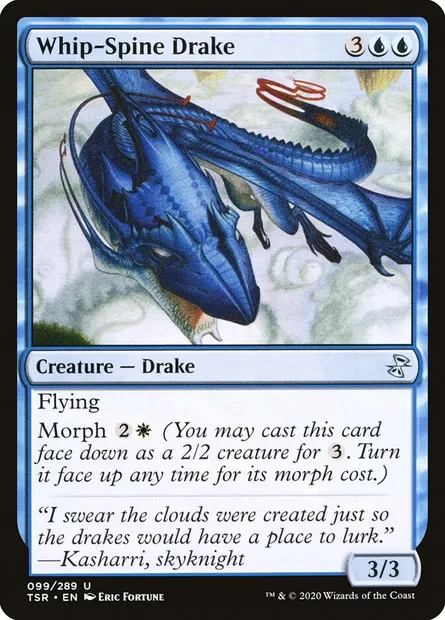 Whip-Spine Drake, Magic card TSR 99 — Time Spiral Remastered set
