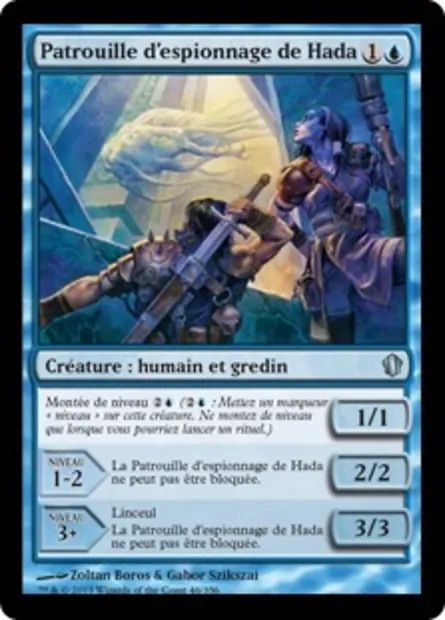 Patrouille d'espionnage de Hada, carte Magic C13 46 — extension Commander 2013
